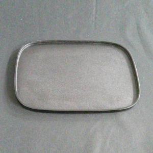 輪島塗 小判盆 -無地- [内外黒色] 乾漆