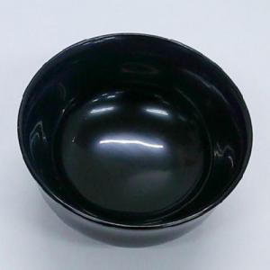 輪島塗 ぐい飲み 端反り形 -無地- [内外黒色]　