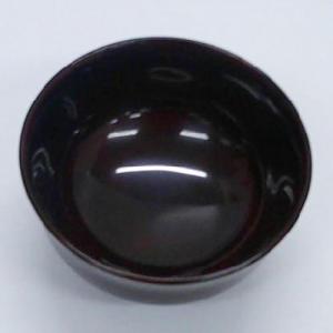 輪島塗 ぐい飲み 端反り形 -無地- [内外朱タメ色]　